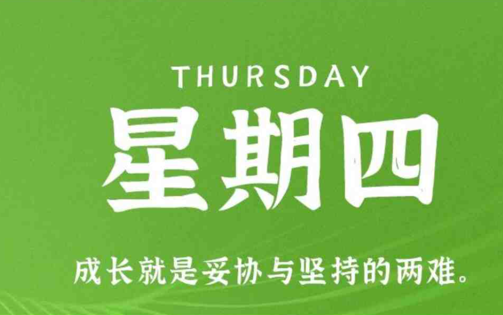 9月21日，星期四，在这里每天60秒读懂世界！